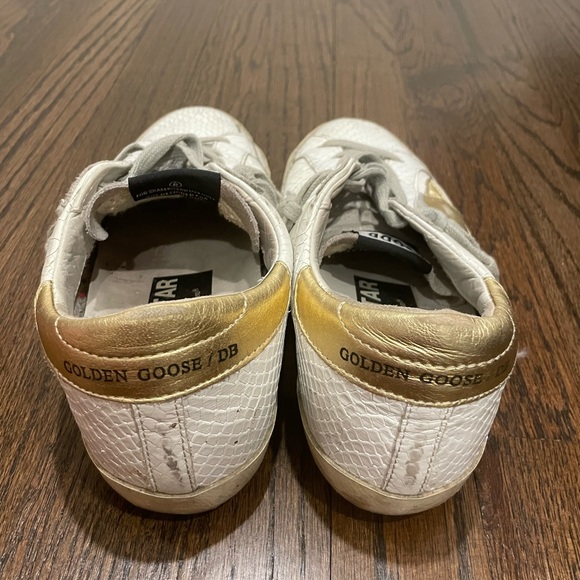 Golden goose gold and white 37 - Picture 3 of 4